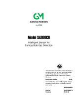 General Monitors S4000CH Combustible Gas Detector Owner's manual