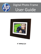 HP df840p1 Digital Picture Frame User manual