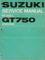 Suzuki GT750 User manual