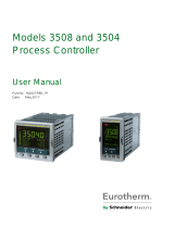 Eurotherm 3504/3508 Owner's manual