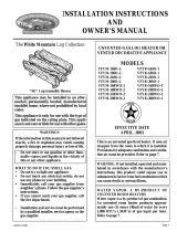 Empire Comfort Systems VFYR-18RWO-1 User manual