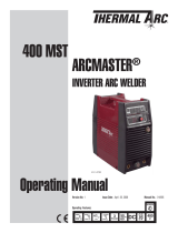 ESAB 400 MST ARCMASTER® Inverter Arc Welder User manual