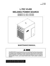 ESAB L-TEC VI-450 Welding Power Source User manual