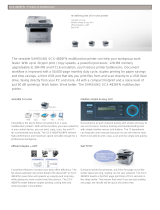 Samsung SCX 4826FN - Laser Multi-Function Printer User manual