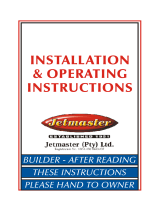 Jetmaster UNIVERSAL 850 Installation & Operating Instructions Manual