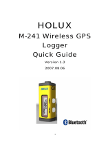 Holux M-241 Quick Manual