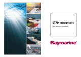 Raymarine ST70 Instrument User Reference Handbook