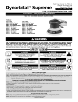 Dynabrade Dynorbital Supreme 56818 Safety, Operation And Maintenance