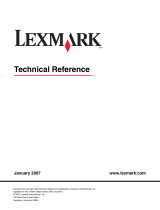 Lexmark 34A0252 Technical Reference