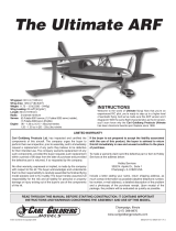 Carl Goldberg Ultimate Bipe 60.5″ ARF Owner's manual