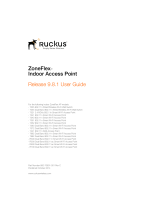 Ruckus Wireless ZoneFlex series User manual