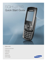 Samsung SGH-J750 Owner's manual