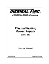 ESAB PakMaster™ 75 XL™ Plus Air Plasma Cutting Power Supply User manual