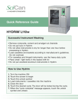 SciCan HYDRIM L110w Quick Reference Manual