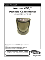 Invacare XPO110 User manual