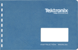 Tektronix 442 User manual