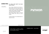 Python 4706P Owner's manual