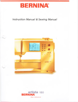 Bernina Artista 180 Instruction Manual & Sewing Manual