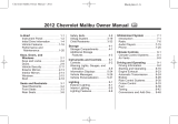 Chevrolet Malibu 2012 Owner's manual