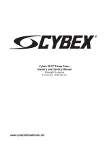 CYBEX VR3 Owner's And Service Manual