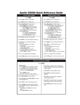 Garmin CNX 80 Reference guide