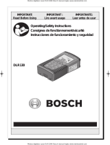 Bosch DLR130 Operating/Safety Instructions Manual