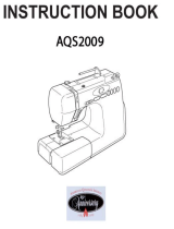 JANOME AQS2009 Owner's manual