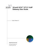 3com VCX V7111 User manual