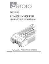 Aerpro FTS800 User Instruction Manual