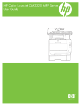 HP (Hewlett-Packard) Color LaserJet CM2320 Multifunction Printer series User manual