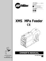 Miller XMS MPA WIRE FEEDER CE Owner's manual