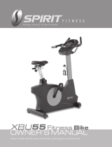 Spirit XBU55 Owner's manual