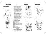 Megger DCM340 User manual