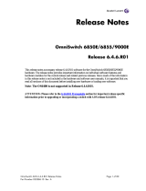 Alcatel-Lucent OmniSwitch 9000E Series Release Notes