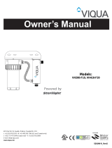 Viqua VH200-F10 User manual