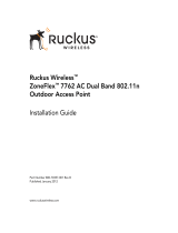 Ruckus Wireless ZoneFlex 7762 Installation guide