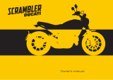 Ducati Scrambler 400 Owner's manual