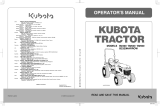 Kubota B2320 Owner's manual