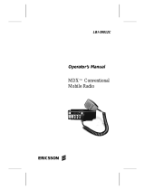 Ericsson MDX Conventional User manual