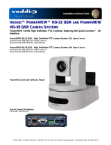VADDIO POWERVIEW HD-22 QSR Installation and User Manual