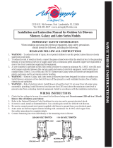 Air Supply SILENCER Installation And Instruction Manual