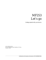 ZTE MF253 User manual