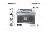 Roberts Gemini RD20 User guide