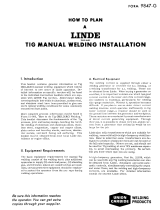 ESAB How to Plan a Heliarc Manual Welding Installation Installation guide