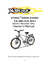 X-TREME XB-300Li Owner's manual