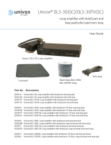 Univox DLS-30SC User guide