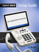 Ultratec CapTel 880iB Setup Manual