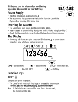 Dymo LetraTag User manual