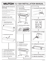 MUTOH VJ-1304 Installation guide