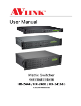 AVLink HX-341616 Owner's manual